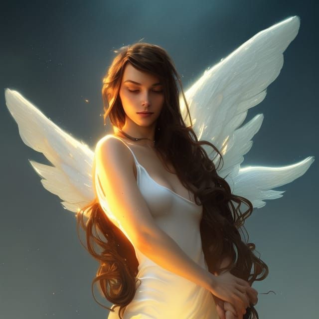 Angel of Life: Hyperdetailed Portrait in Unreal Engine 5