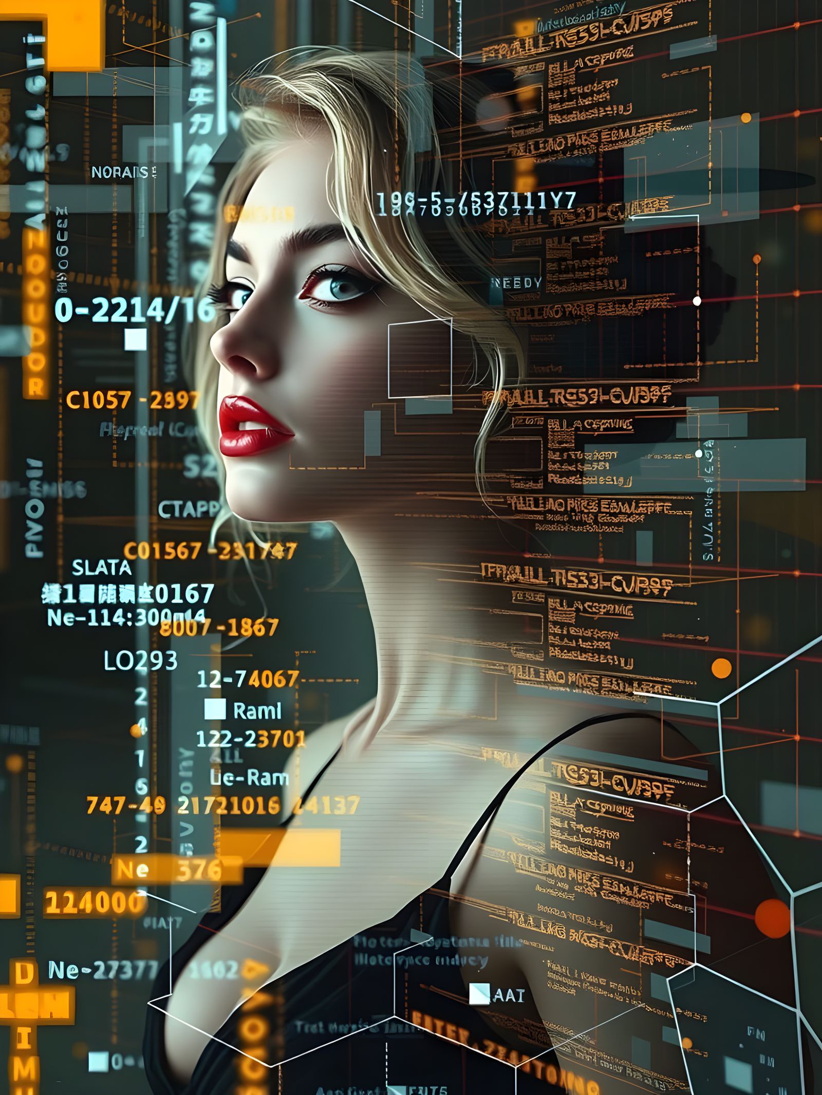 Glitch Fractal: Digital Artifacts Reveal Reality's Code