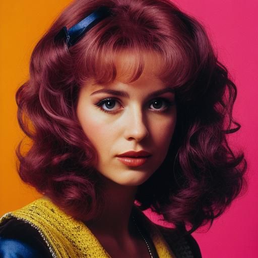 1980s Woman Portrait