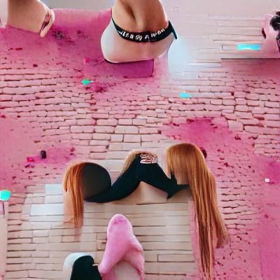 Minimalist Blackpink Illustration in Monochromatic Style