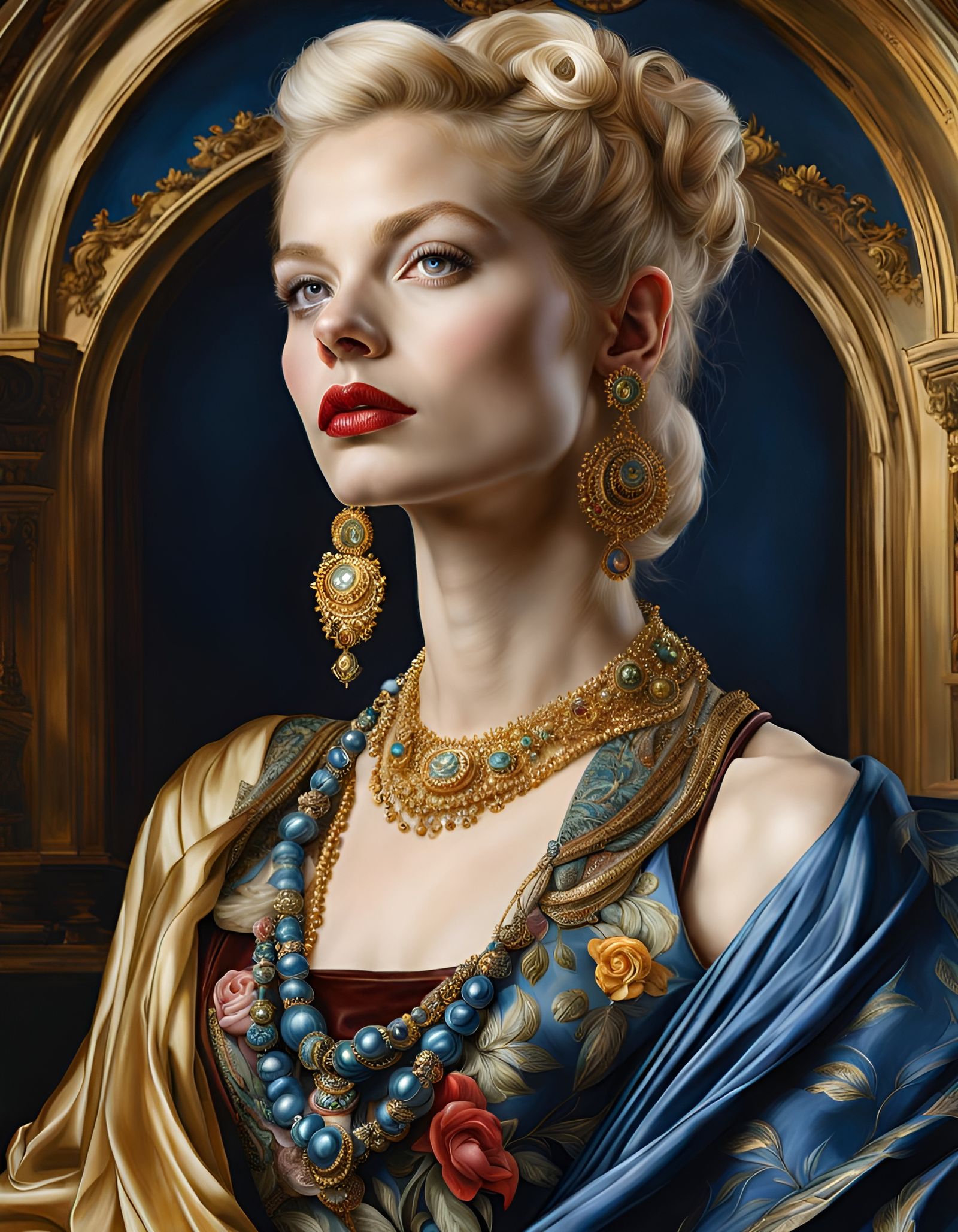 Beautiful Portrait of Young Woman by Westwood