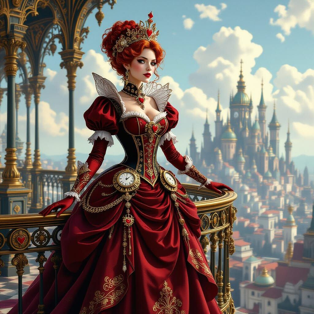 Steampunk Queen Empress of Clockwork City
