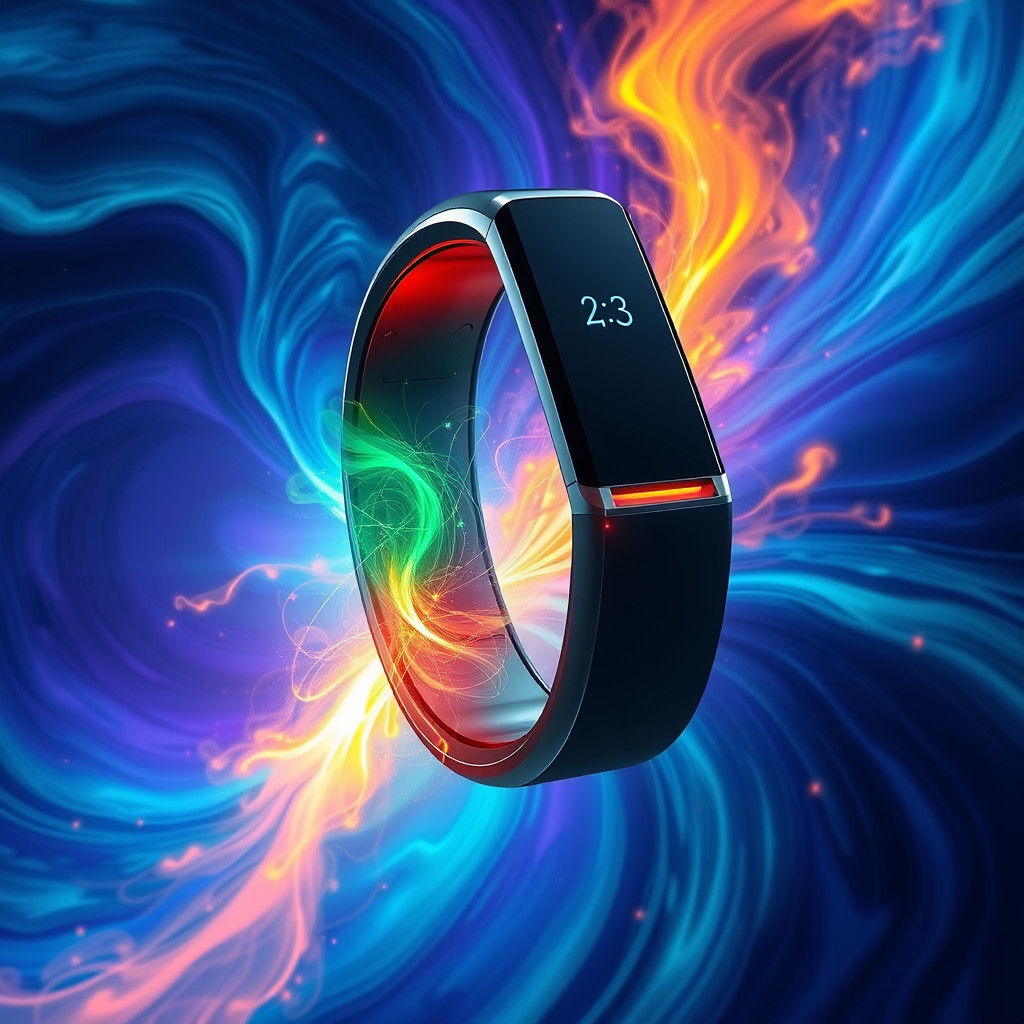 Futuristic Google Fitbit Ace LTE Concept Art