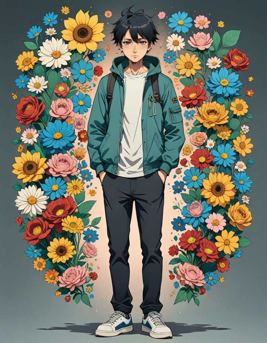 Empathetic Anime Figure Promotes Mental Wellness