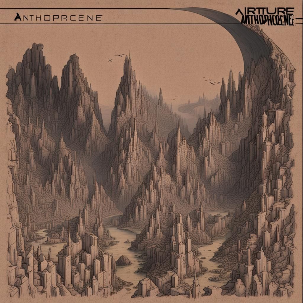 AI Interpretation of KR3TURE's Anthropocene