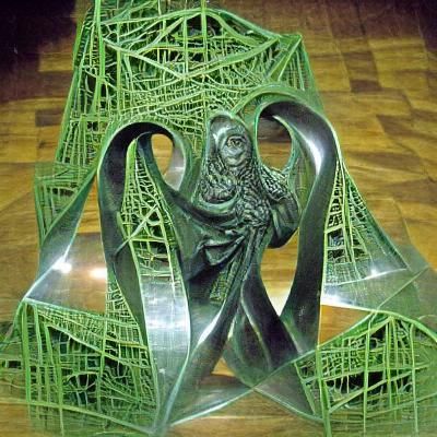 Lobachevsky on Hyperboloid with Cthulhu