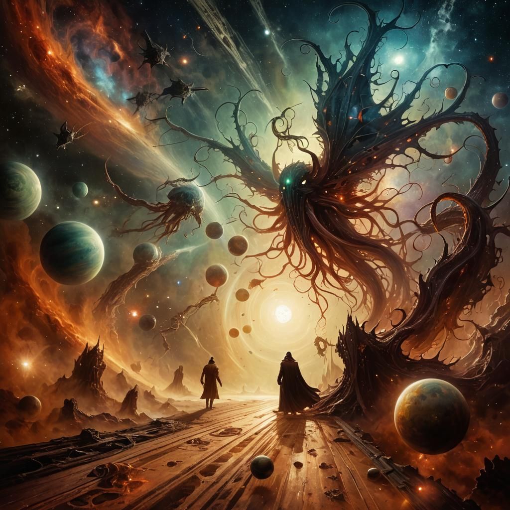 Lovecraftian Asterons Bring Gothic Horror from Space