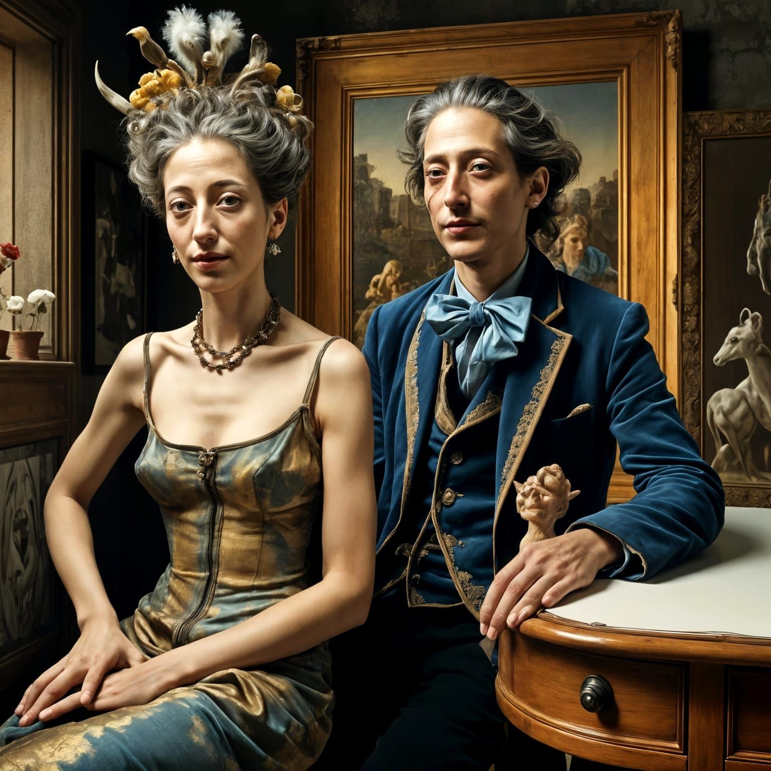 Fantastic 15th Century Life: Detailed Matte Painting