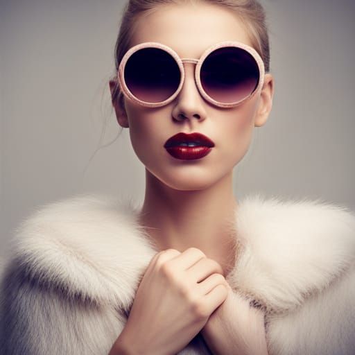 Girl Wearing Sunglasses