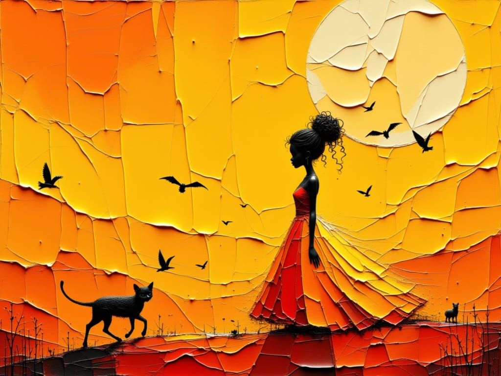 Serengeti Wildlife in Lomo Style