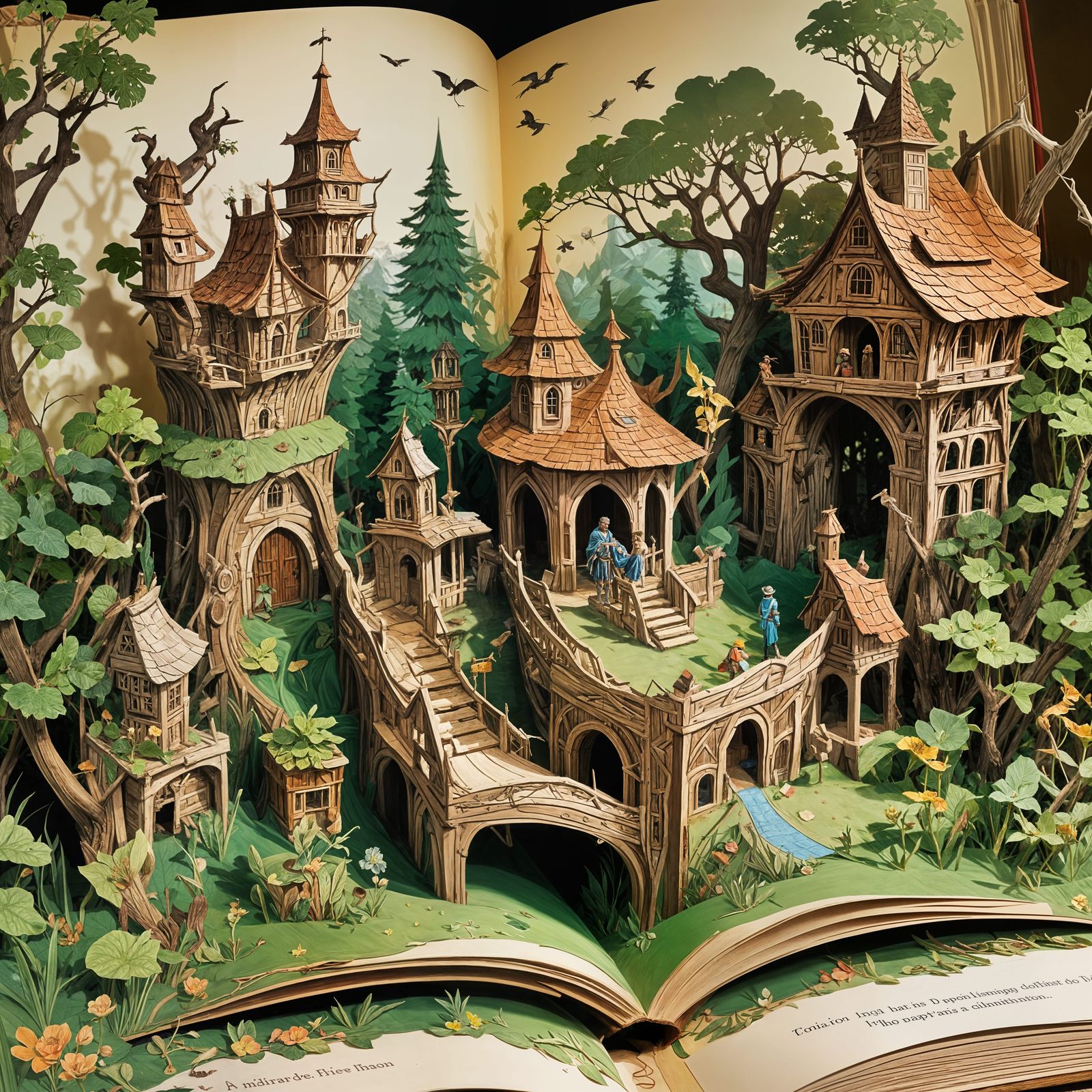 Pop up book of Fable The Lost Chapters