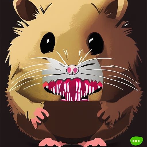 Cute Hamster Monster