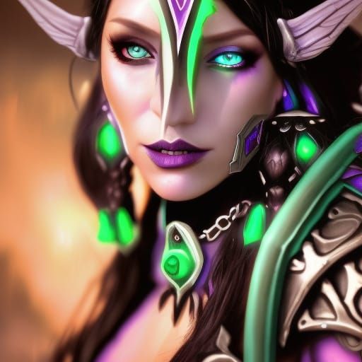 Tyrande Whisperwind if real (Older)
