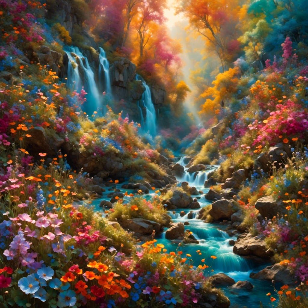 Vibrant AI-Generated Masterpiece