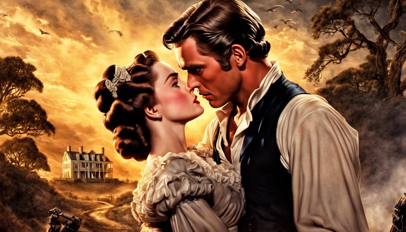 Gone With The Wind Poster in Star Wars Style