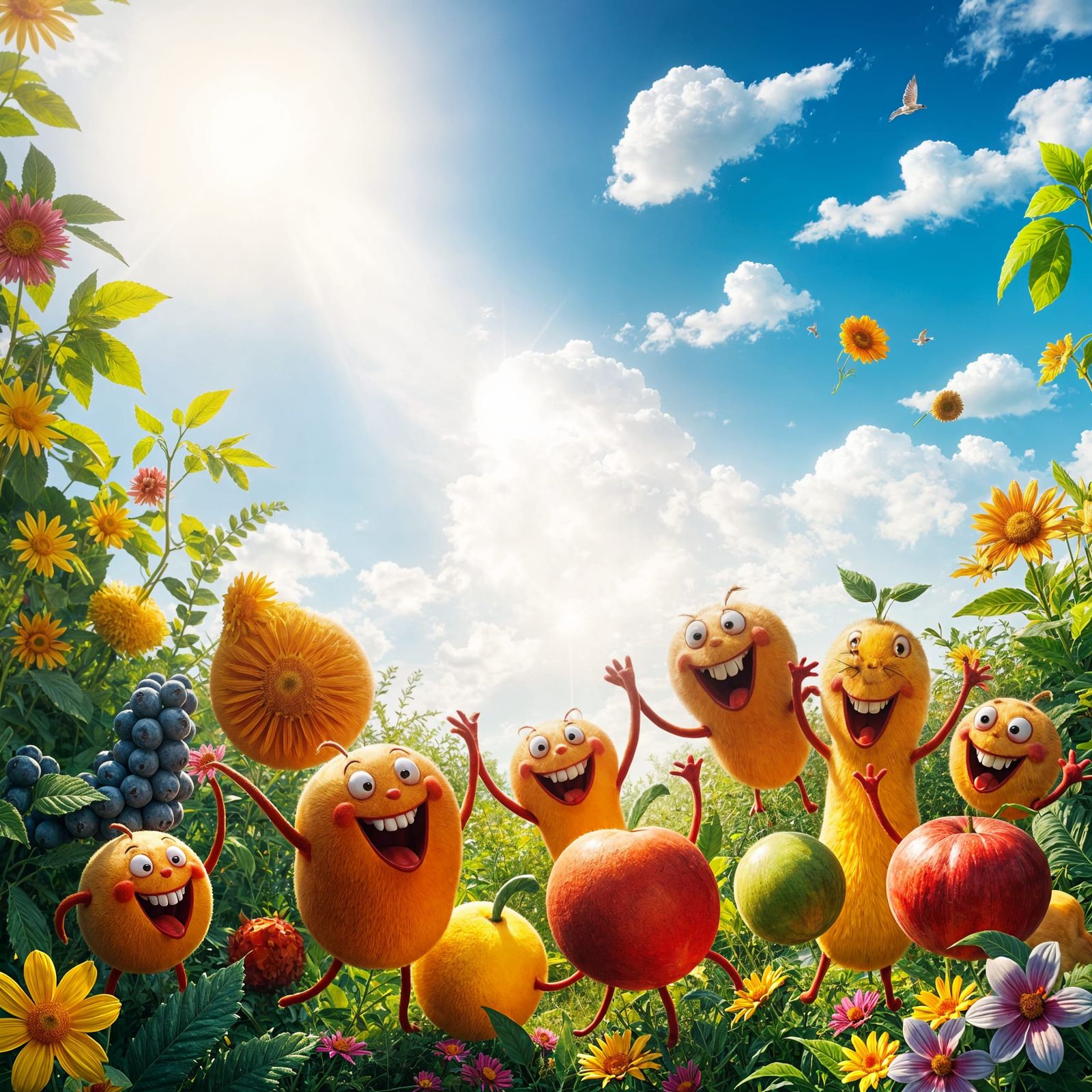 Fruitful Joy in Heavenly Sunshine