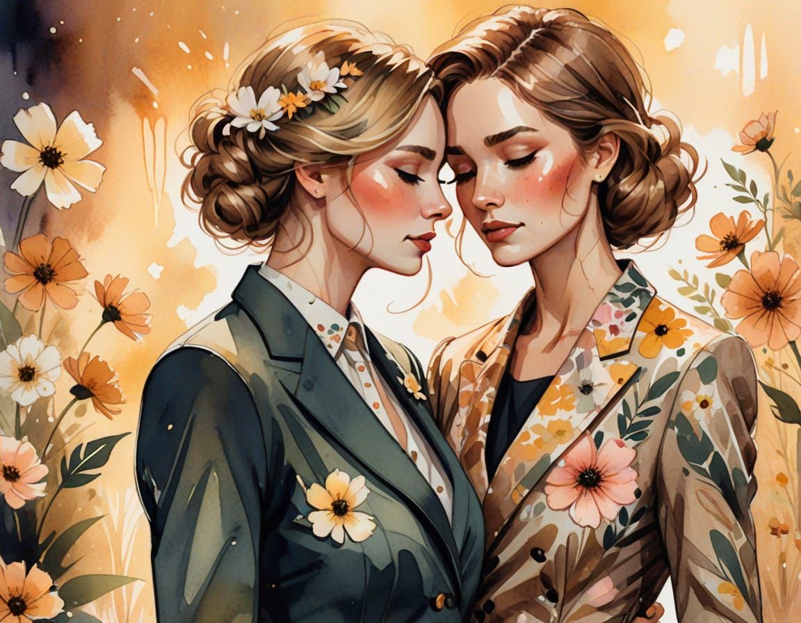 Comfort at Cafe: Whimsical Watercolor Illustration