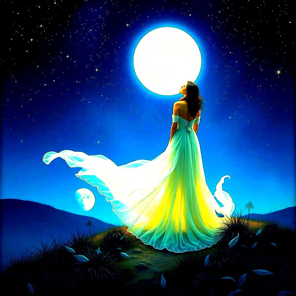 Stars Witnessing a Love Declaration