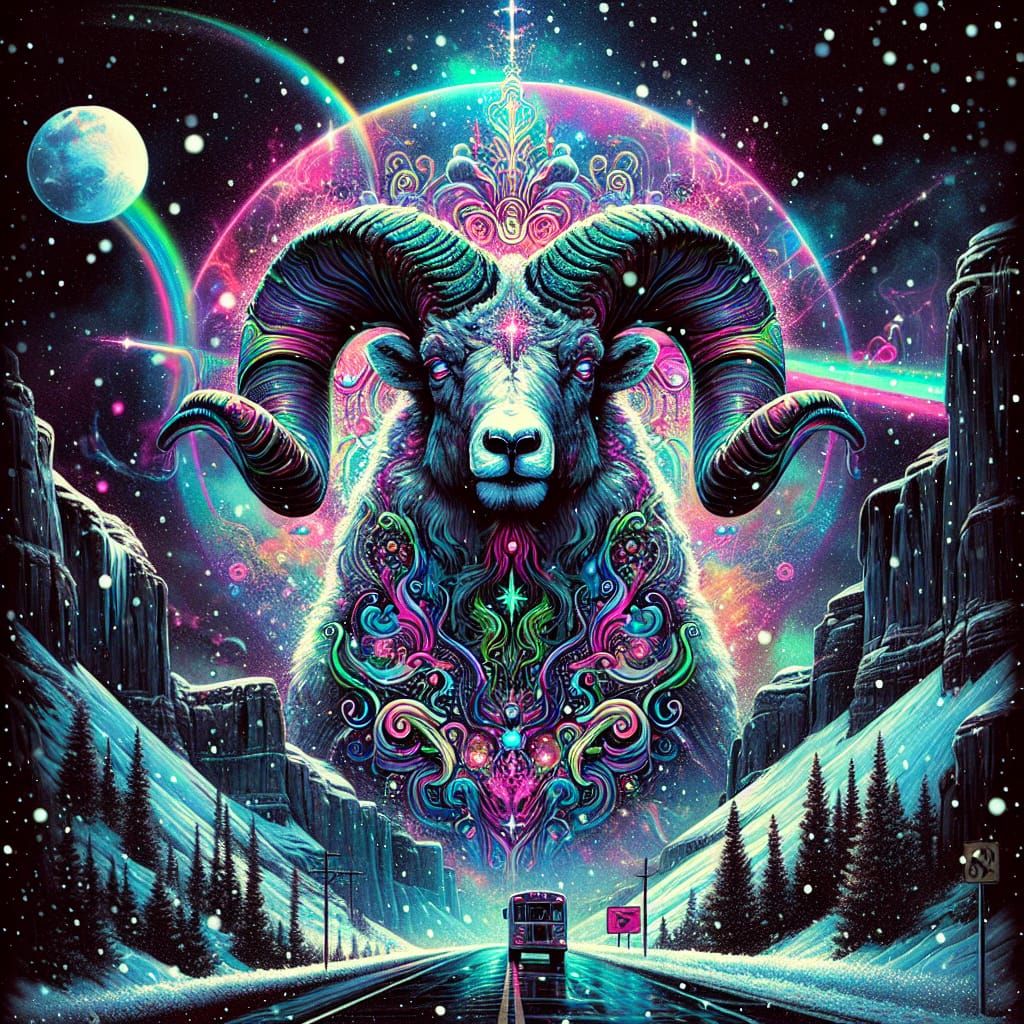 Bus Journey Through the Mountains