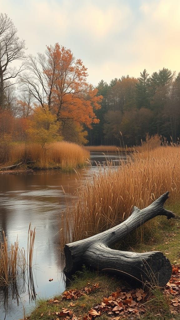 Stunning Autumn Landscape in Constable Style