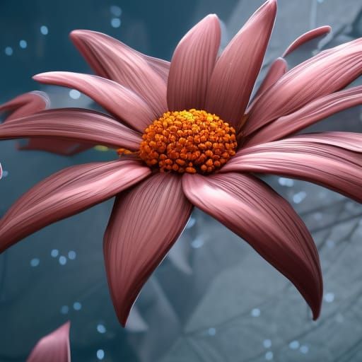 Detailed Flower Close Up in 8k Resolution