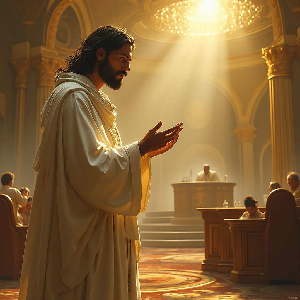 Yeshua Before God in Heavenly Courtroom