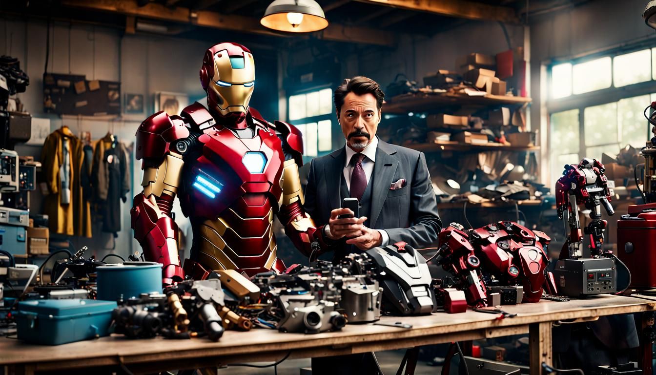 Tony Stark's Garage Sale: Iron Man Tech