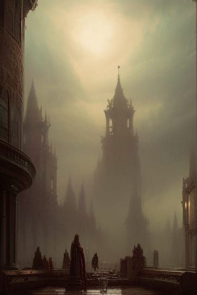 Doctor Grimm Reaper in Ethereal Fantasy Style