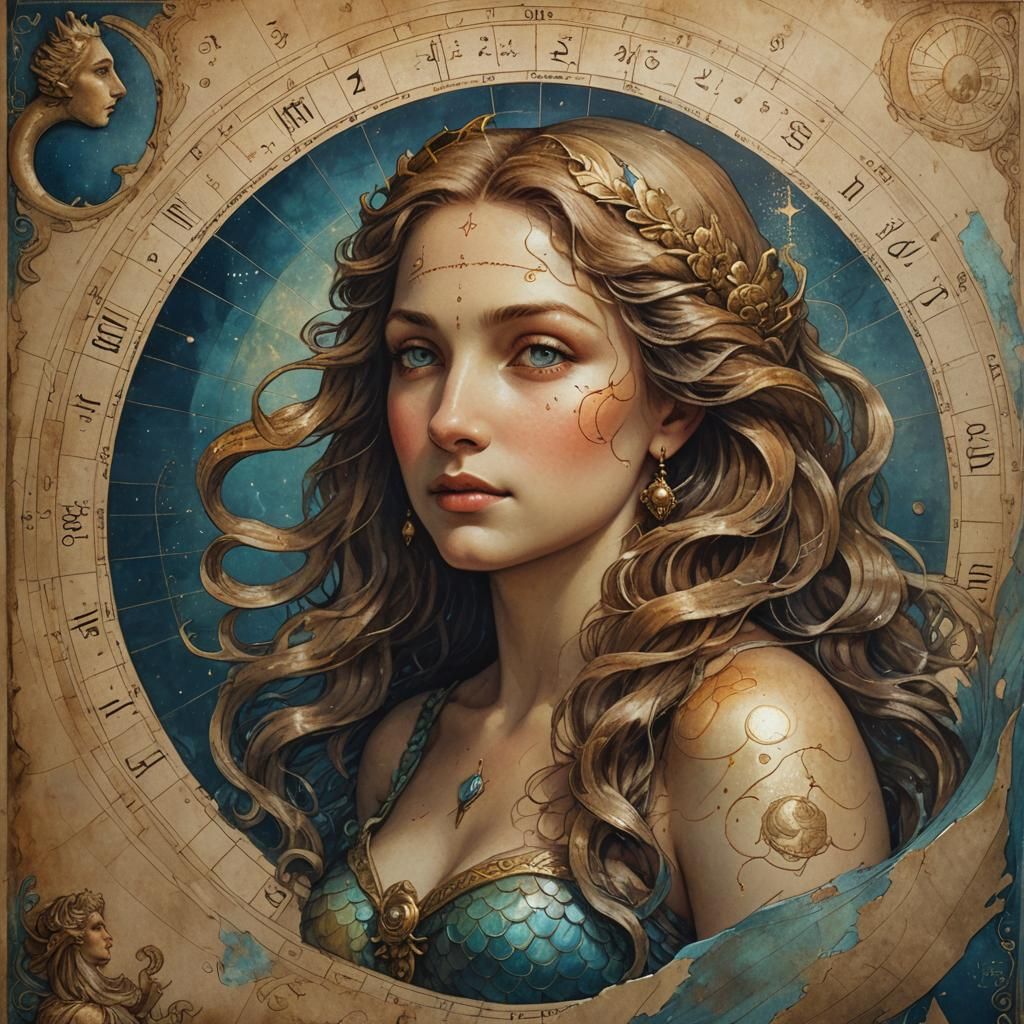 Renaissance Mermaid Emerges from Ancient Chart