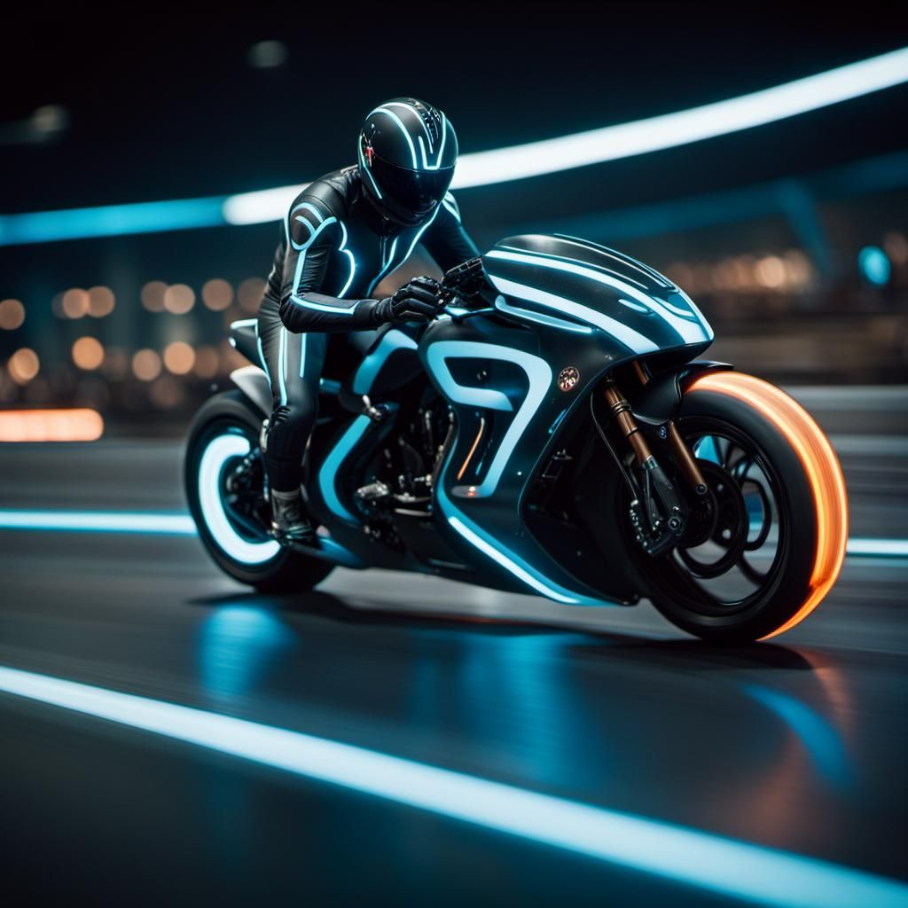 Tron Legacy style