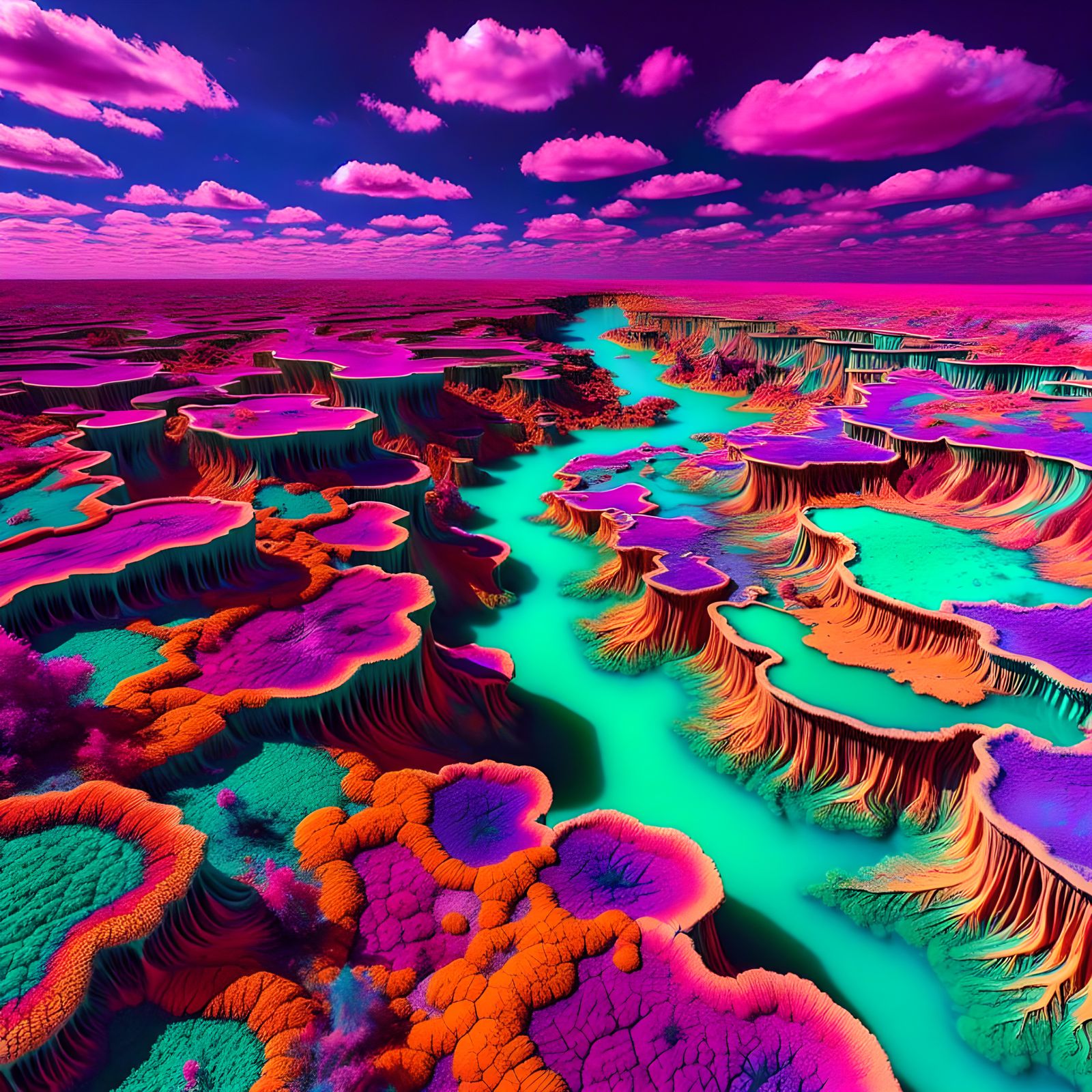 Weirdcore landscape
