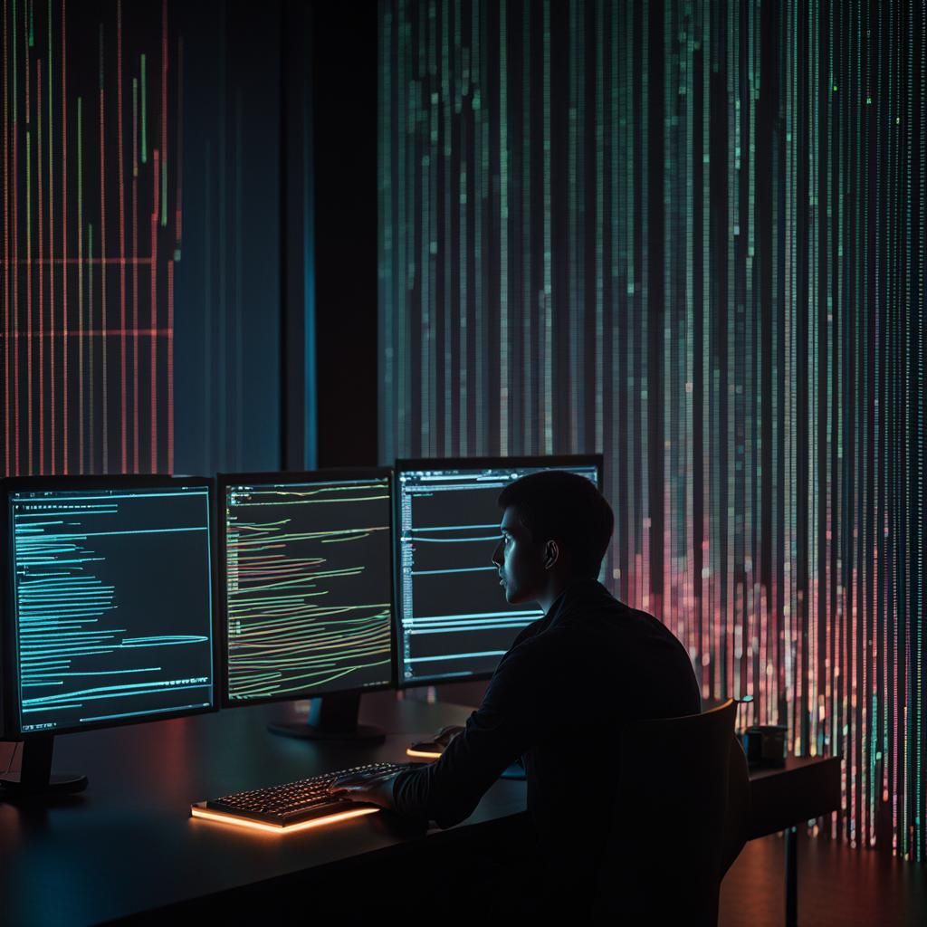 Focused Data Analysis in Dimly Lit Room