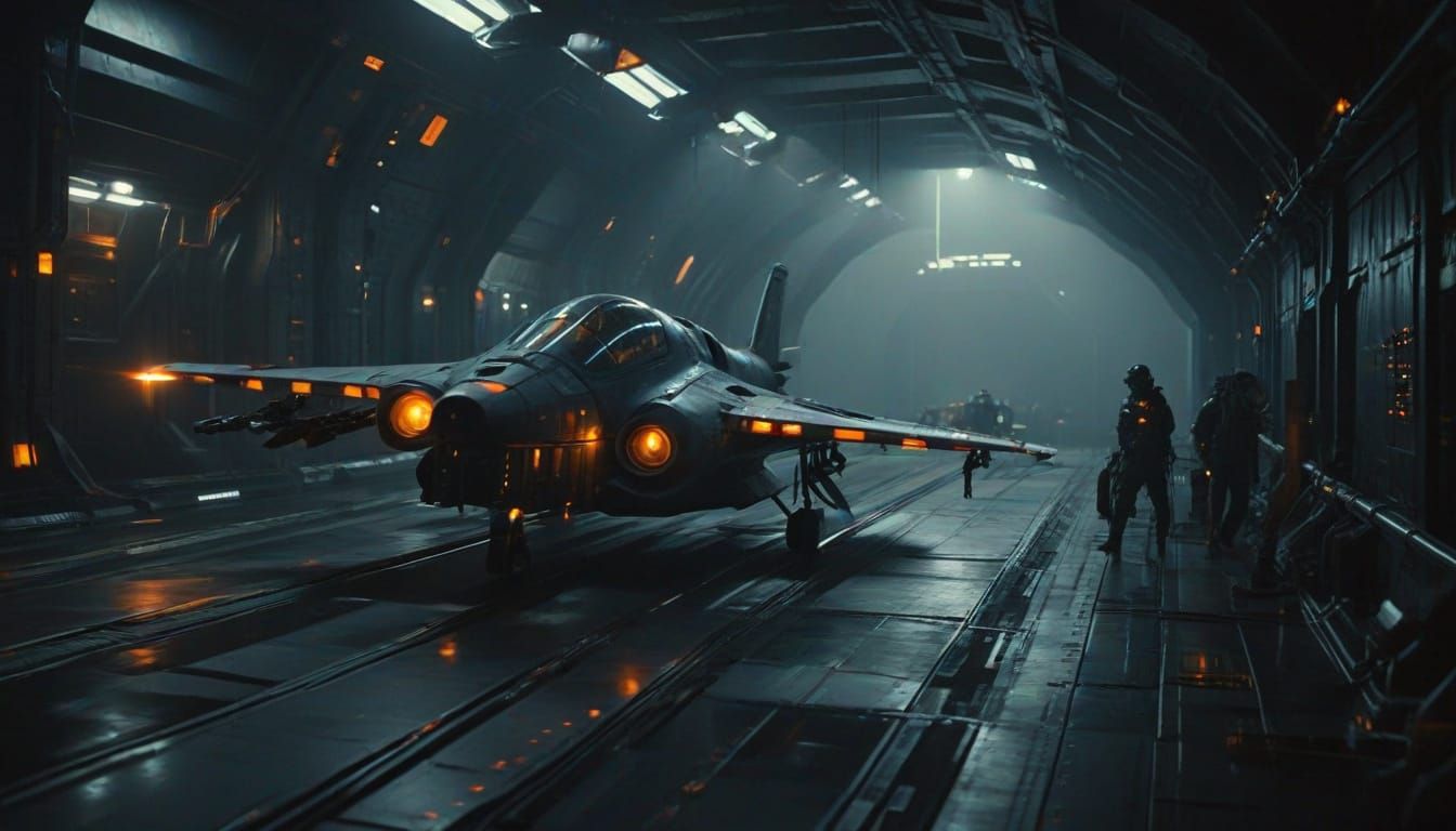 Epic Pilots Prepare for Liftoff in a Futuristic 35mm Film Ae...