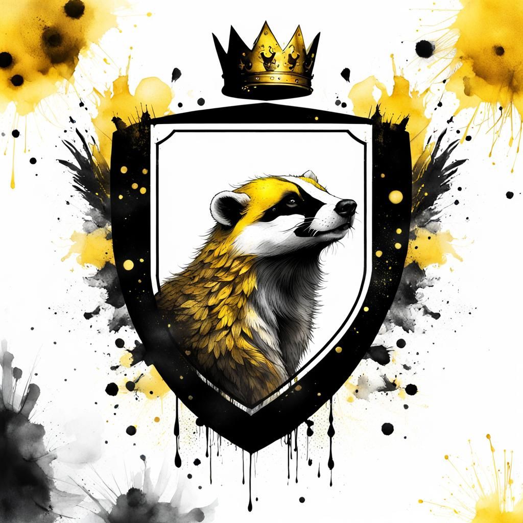 Hufflepuff Hogwarts Crest