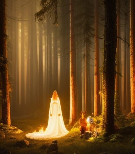 Princess and Trolls: Dark Fantasy Concept Art