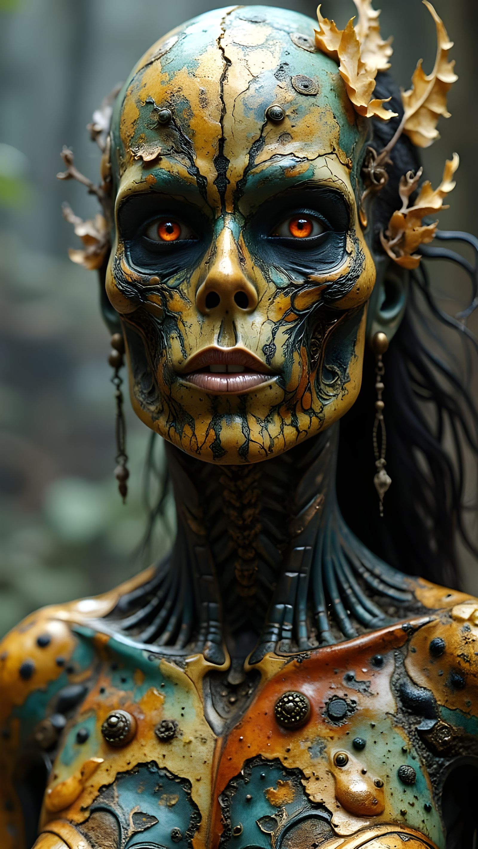 Vibrant Abstractions in Hyperkraximalismus Style