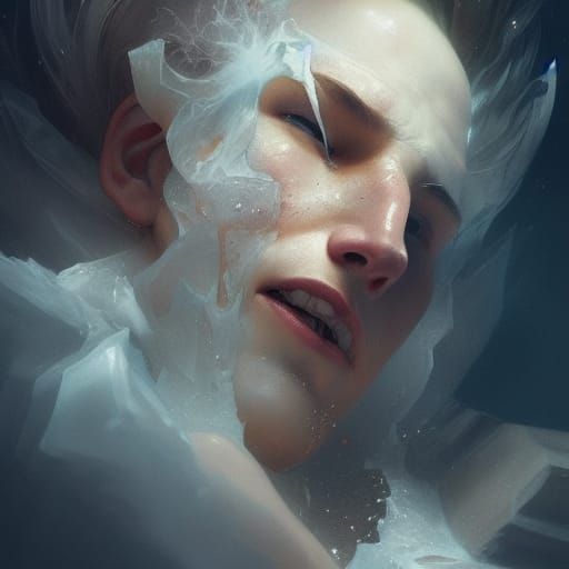 Fallen God Portrait in Striking Detail