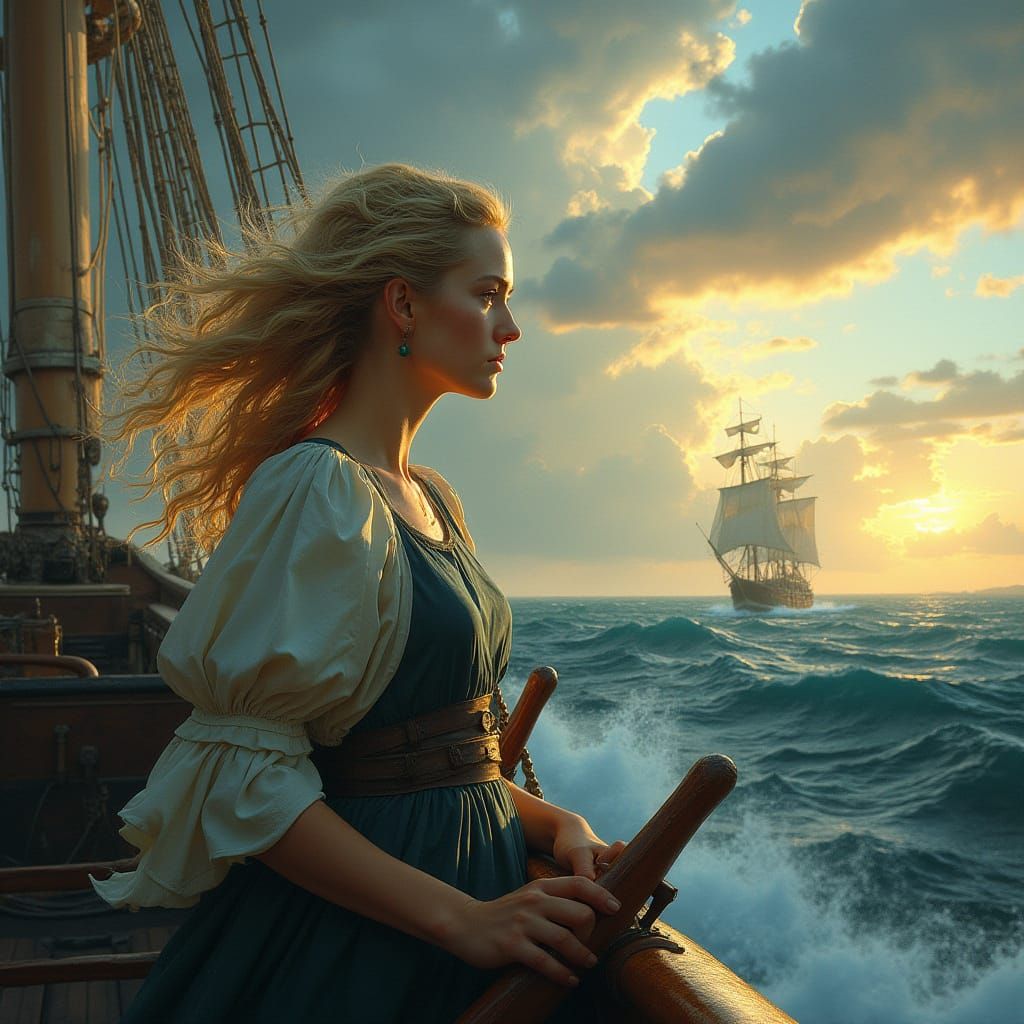 A Windjammer Captain in Turbulent Skies