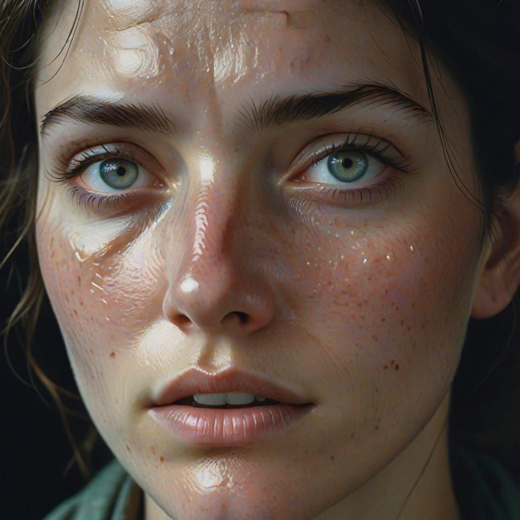 Heartbroken Beauty in Cinematic Portraiture