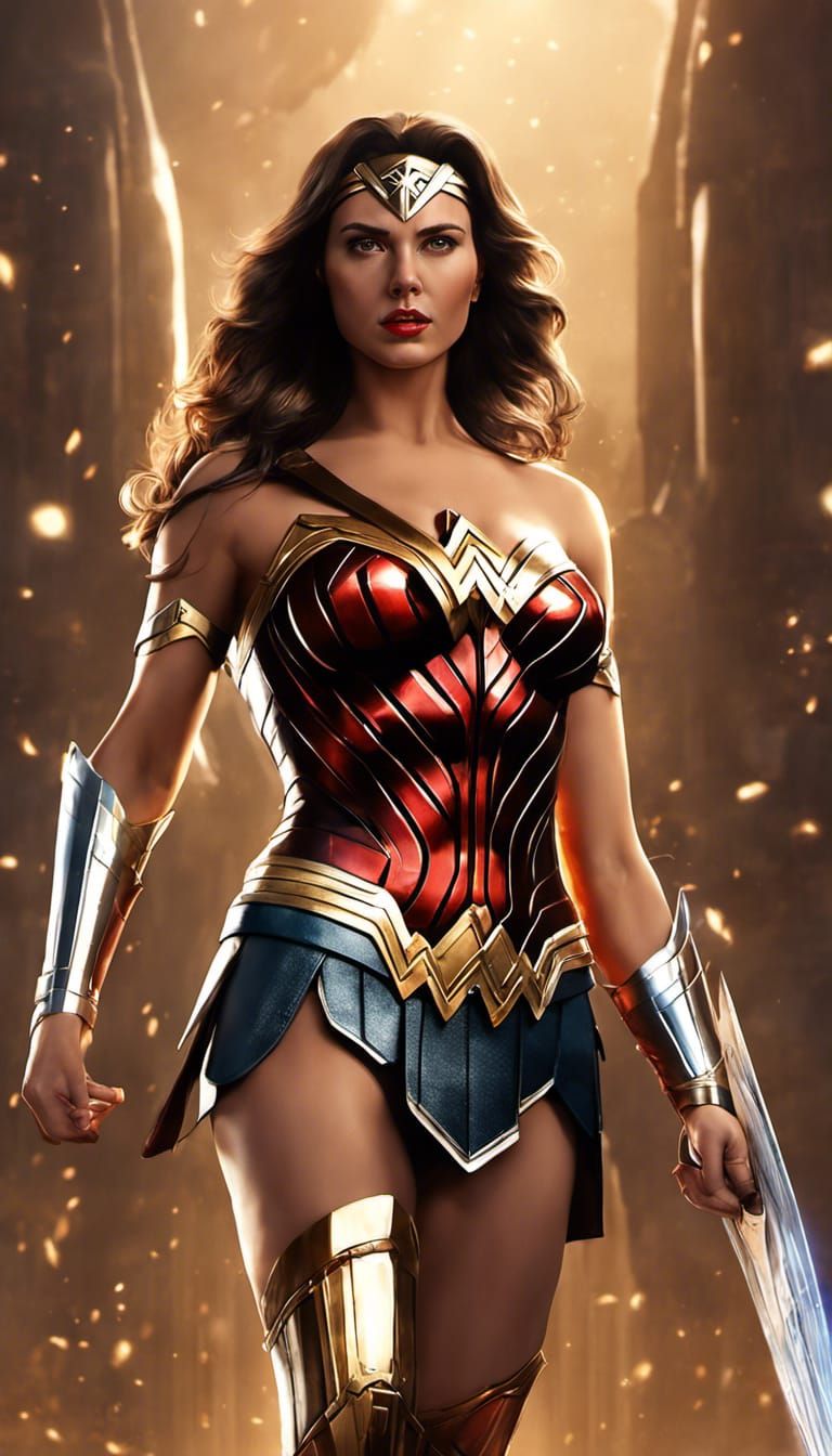 Recasts: Scarlett Johanson starring Wonder Woman