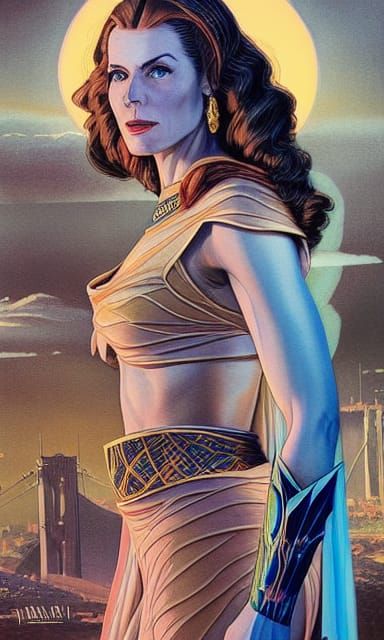 Almighty Isis on the Bridge: Detailed Concept Art