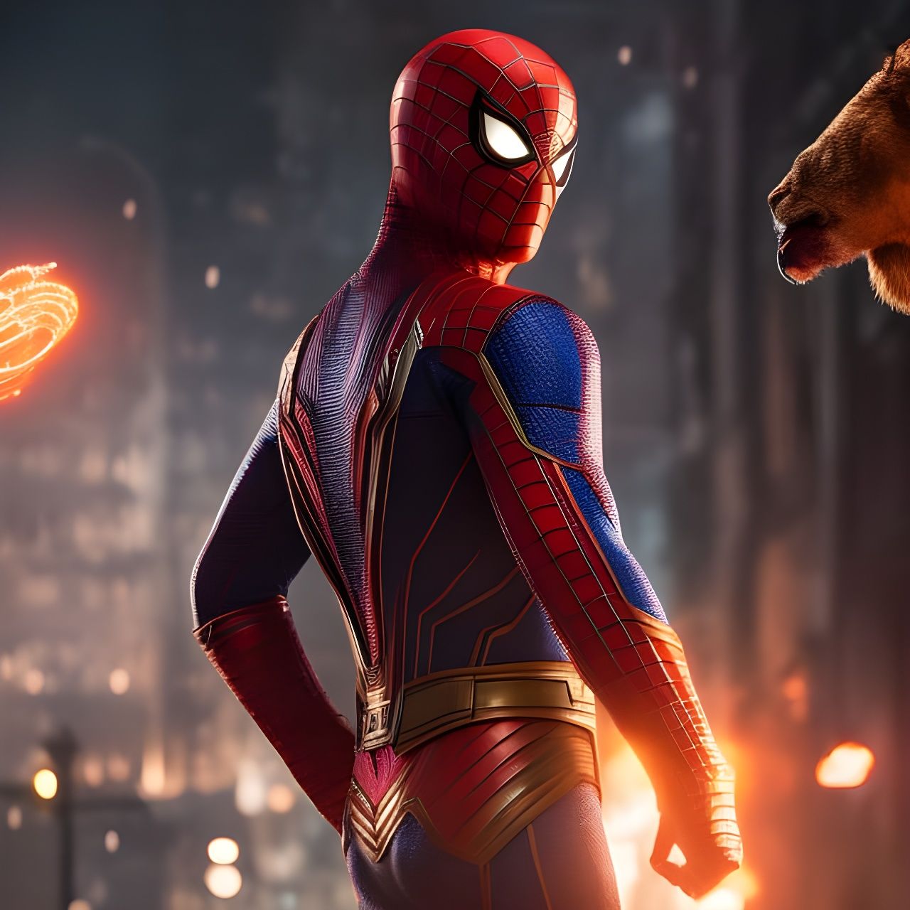 Spiderman as Doctor Strange in High Resolution