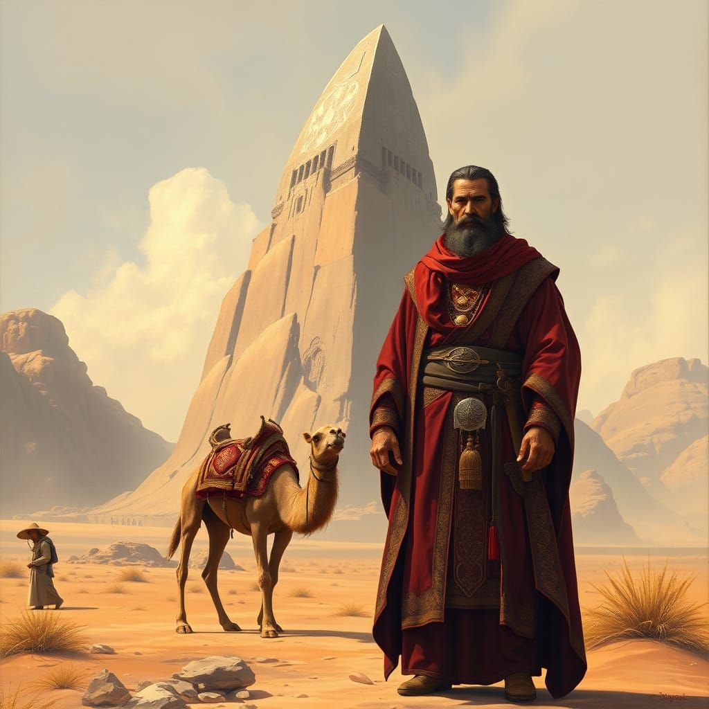 Rich Man and the Needle in Gurney Style