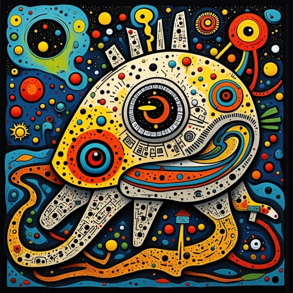 Surreal Seashell Transcends Reality in Liminal Space