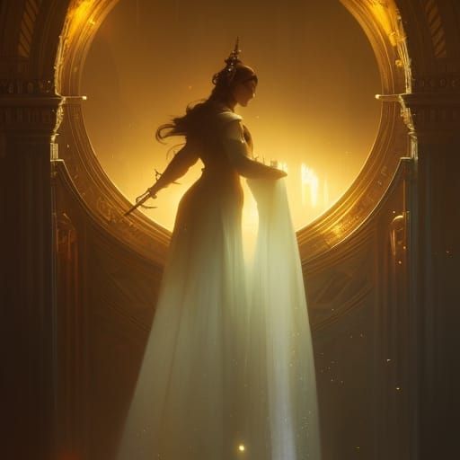 Dark Fantasy Concept Art in Deep Color