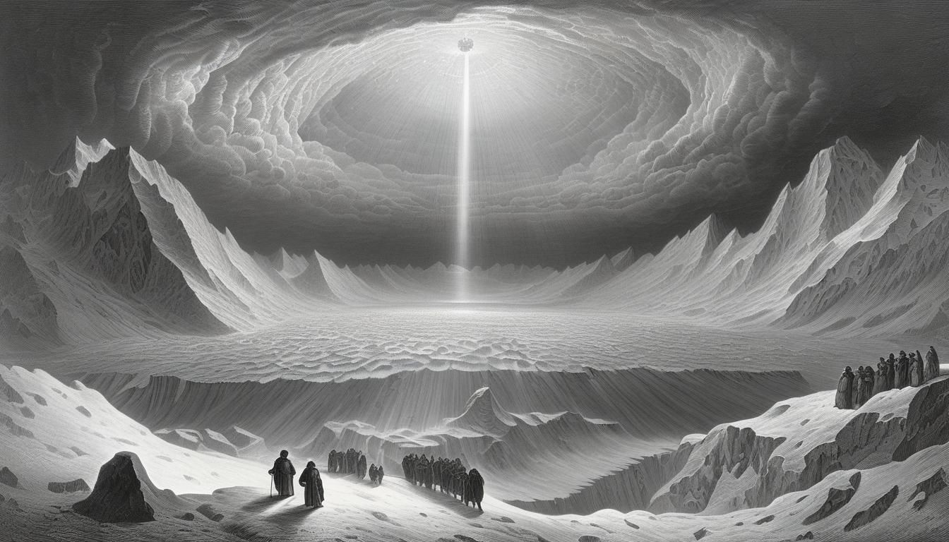 Antarctic Celestial Vault in Doré Style