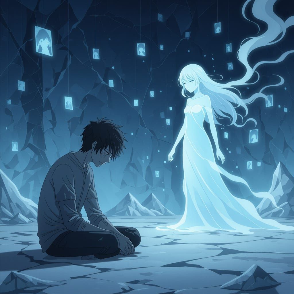 Broken Soul Finds Hope in Ethereal Connection