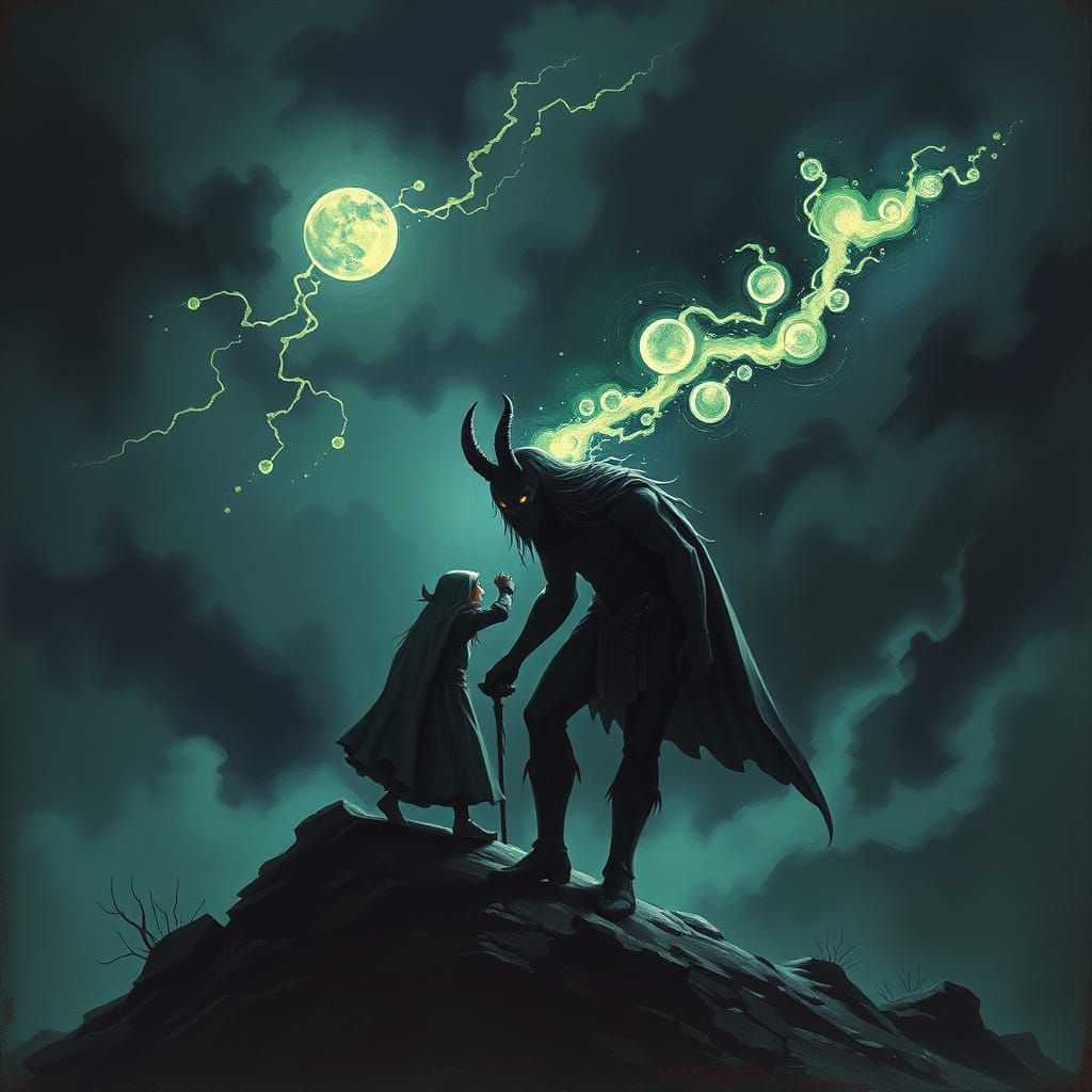 Minimalist Typography Art Featuring Dynomite, Echo, Night