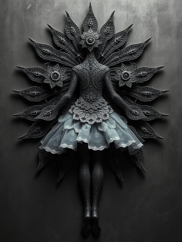 Tessellated Fear Rhythmic Reticulation Tutu Far Too Pretty F...