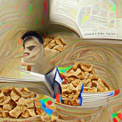 Cinnamon Toast Crunch Ben Shapiro in 3D
